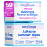 Safe N Simple Extra Large Adhesive Remover Wipe, 4" x 4-3/4"