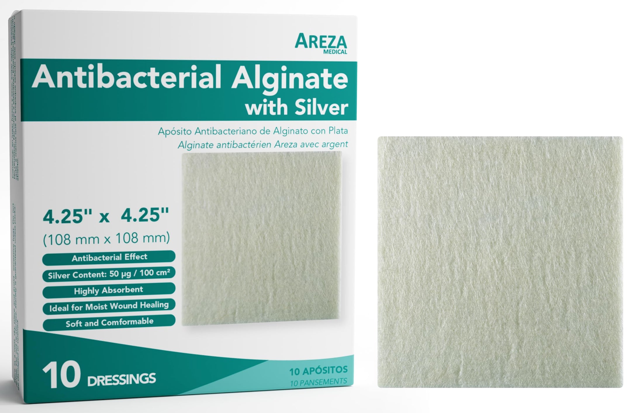 Argentum Medical Antimicrobial Silver Calcium Alginate Dressing