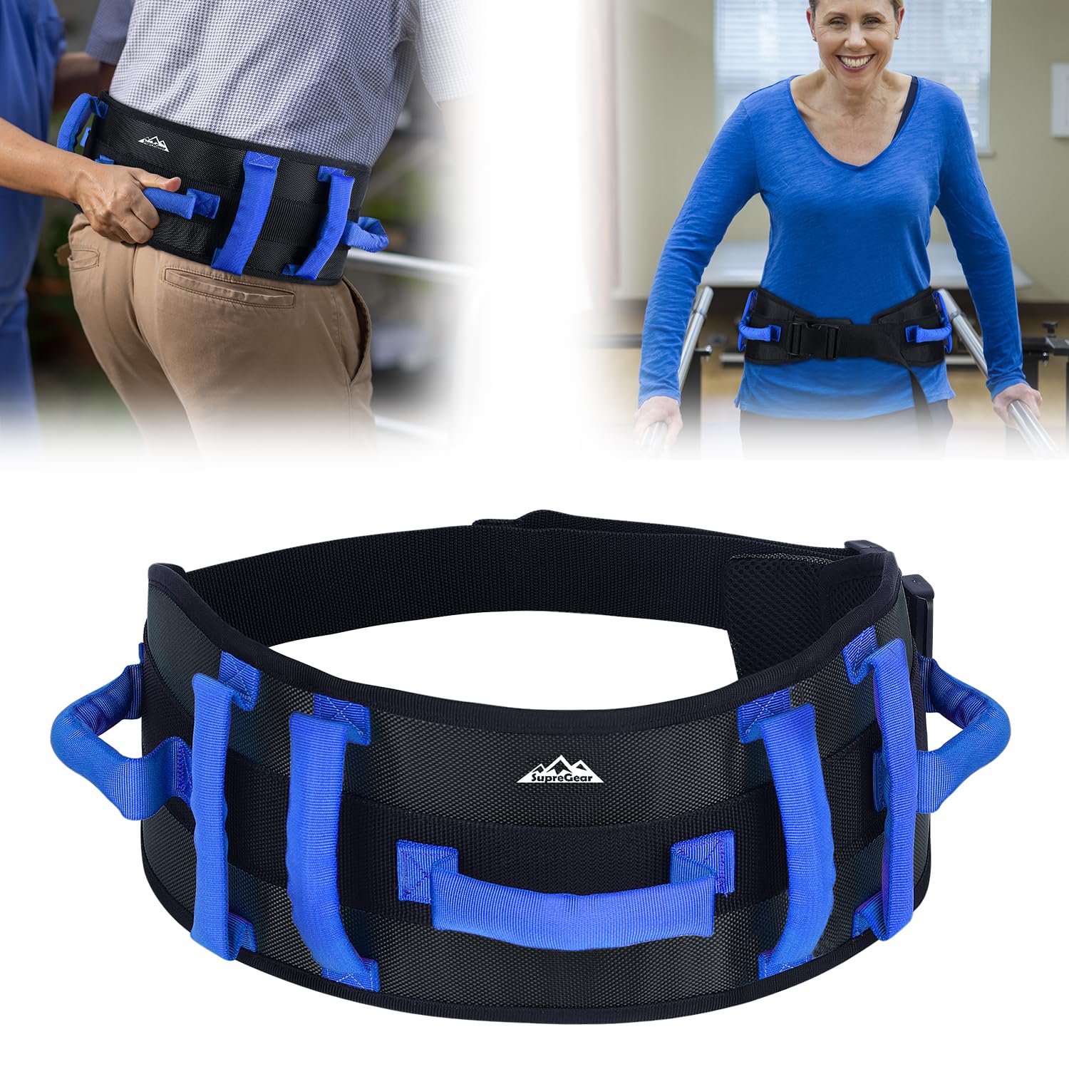 Briggs Gait Belt - Adjustable Patient Transfer Belt