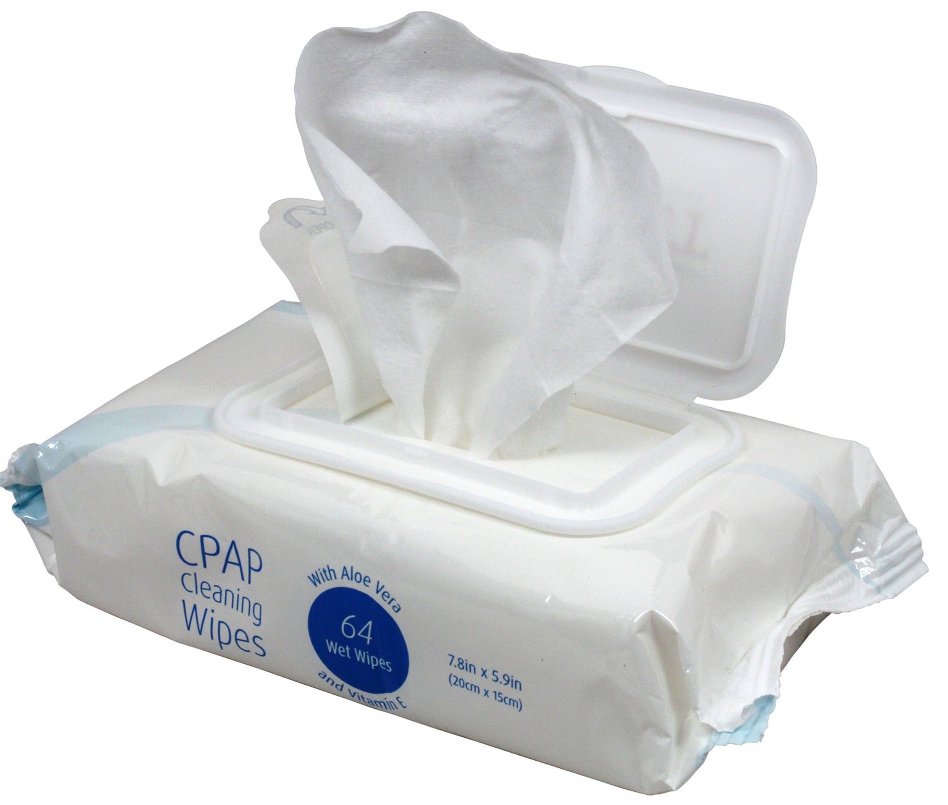 Sunset CPAP Mask Cleaning Wipes - Pack of 64