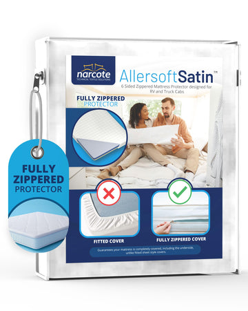 Allersoft RV Queen Mattress Protector - 60