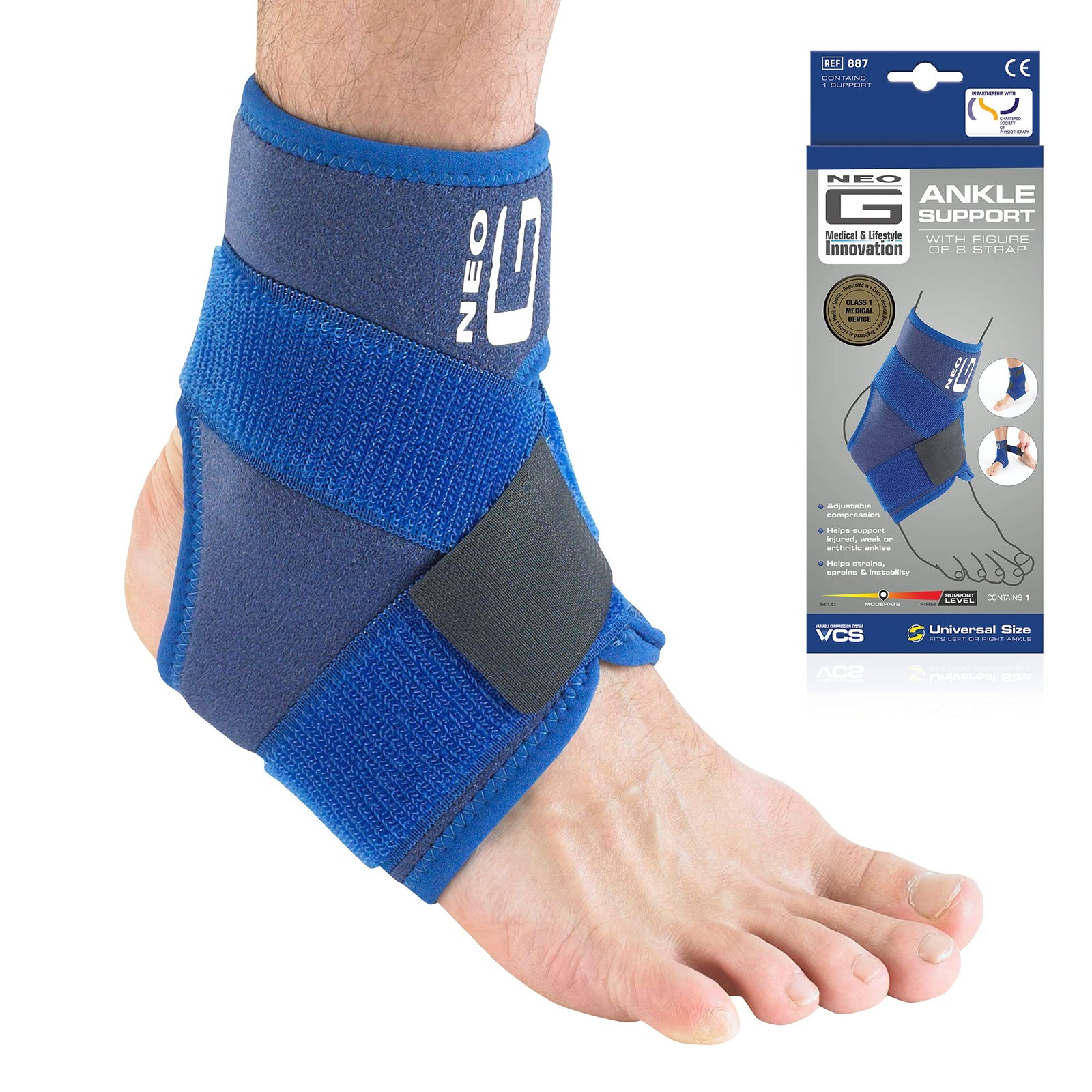 Neo G Airflow Ankle Support - Small & Large Sizes