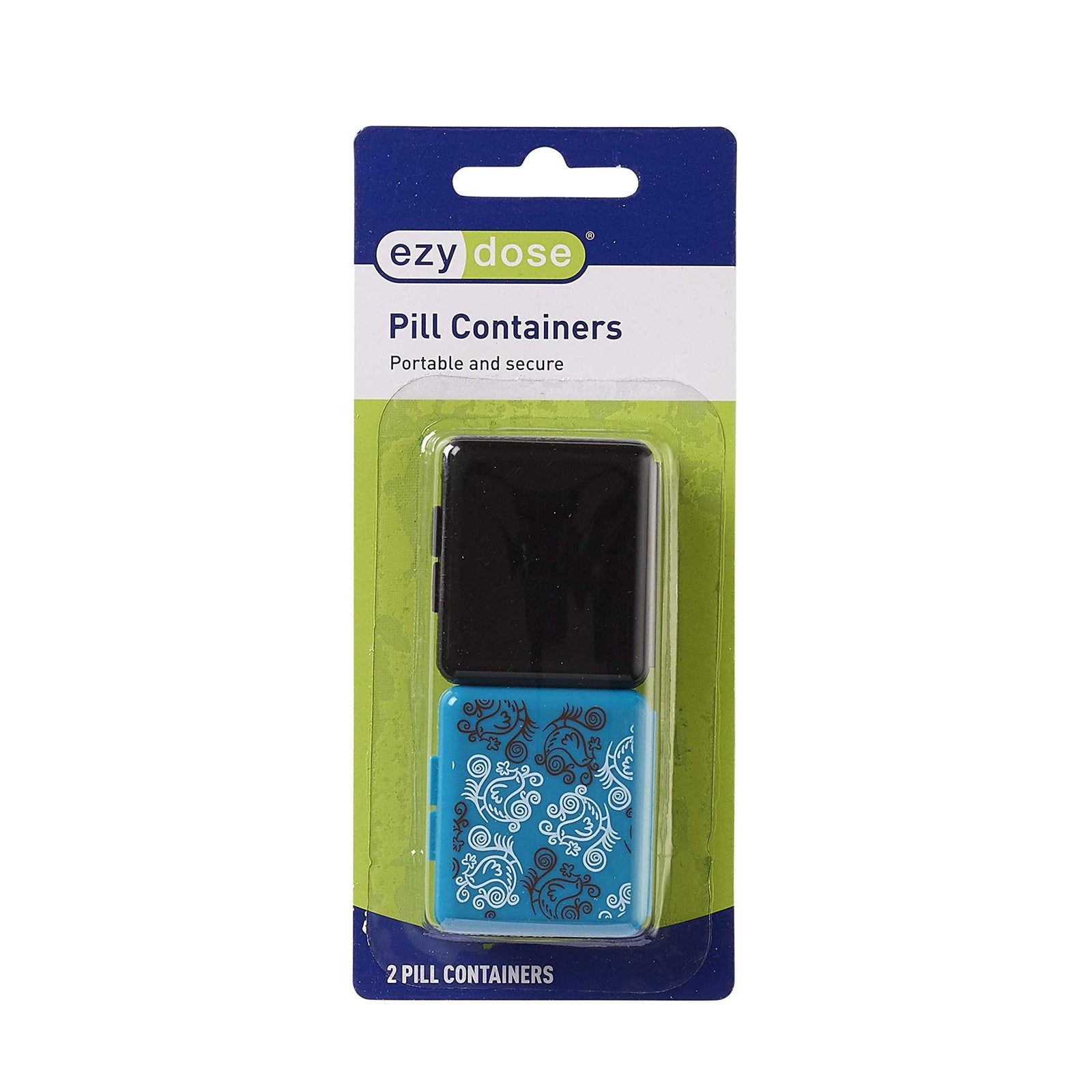 Ezy Dose Pockettes Pillbox, 2 ct