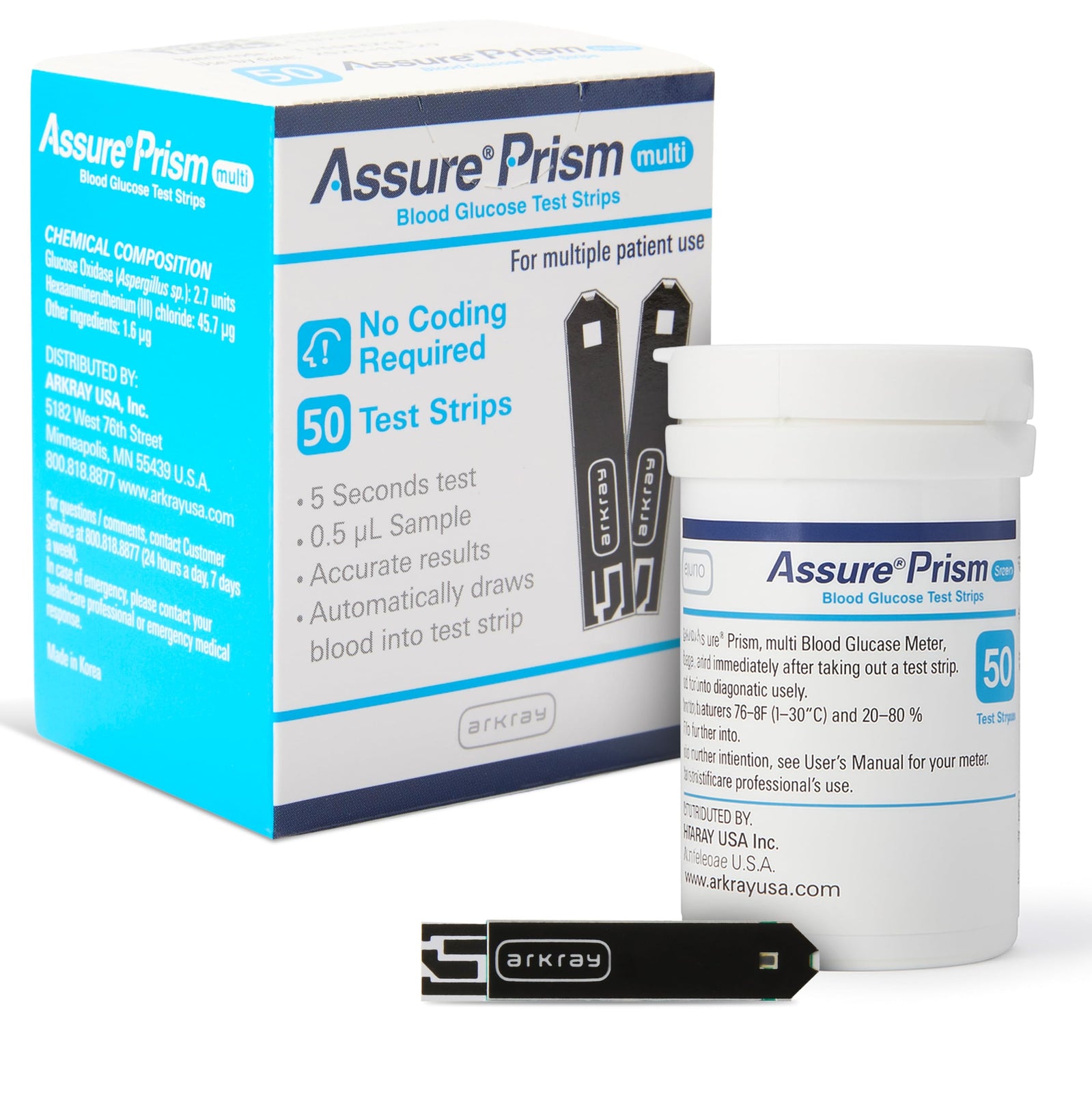 ARKRAY Prism Multi Blood Glucose Test Strips