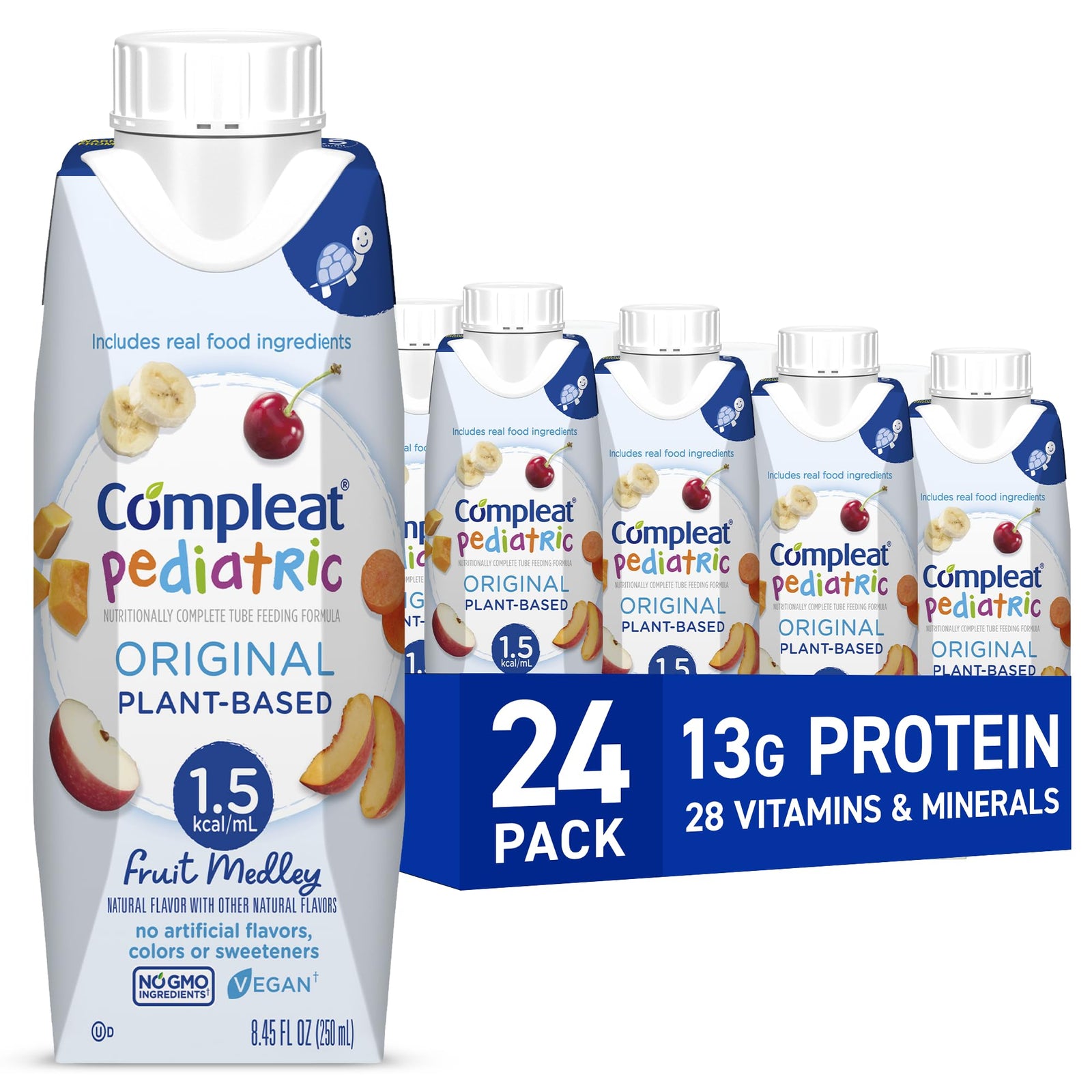 Nestle Compleat Pediatric Organic Blends Tube Feeding Formula 10.1 fl oz