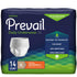 Prevail Underwear For Men X-Large 48" - 64", Overnight Absorbency