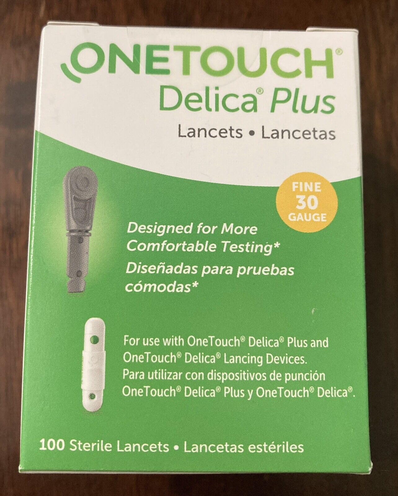 LifeScan OneTouch Delica Plus Lancets - 30G or 33G Gauge