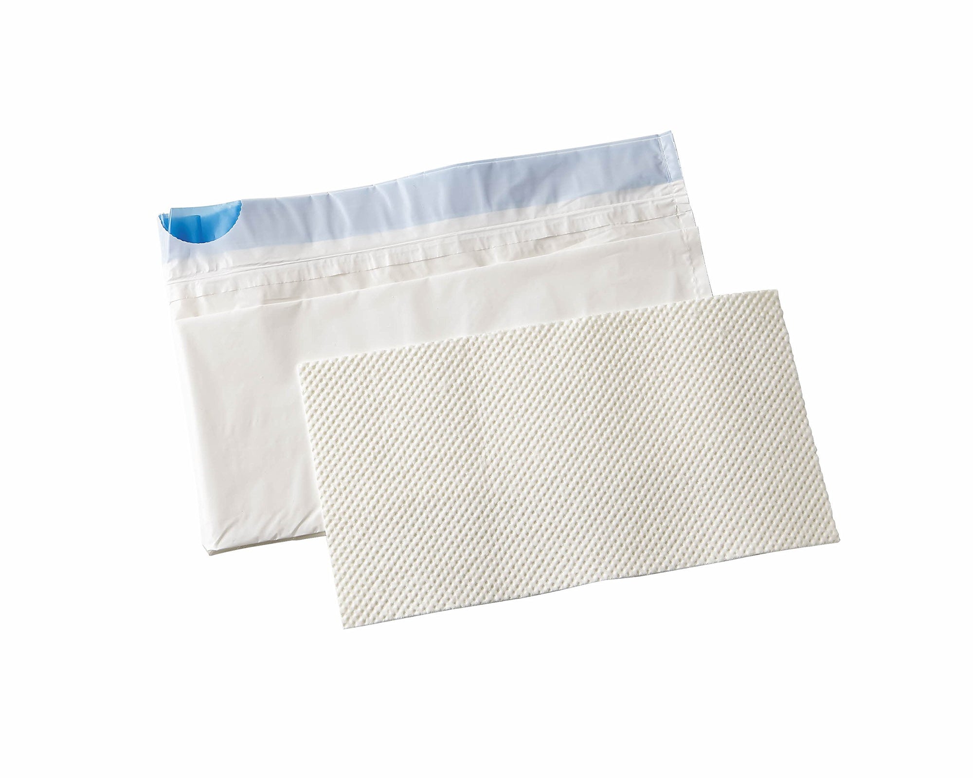 Medline Commode Liner with Absorbent Pad - Pack of 12