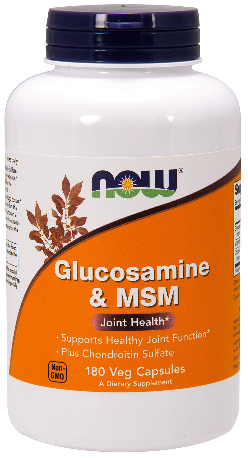 NOW Foods Glucosamine & MSM with Chondroitin Sulfate 750/250mg