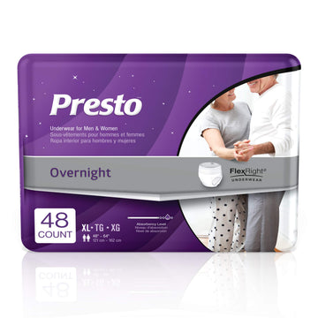 Presto Discreet Overnight Protective Underwear
