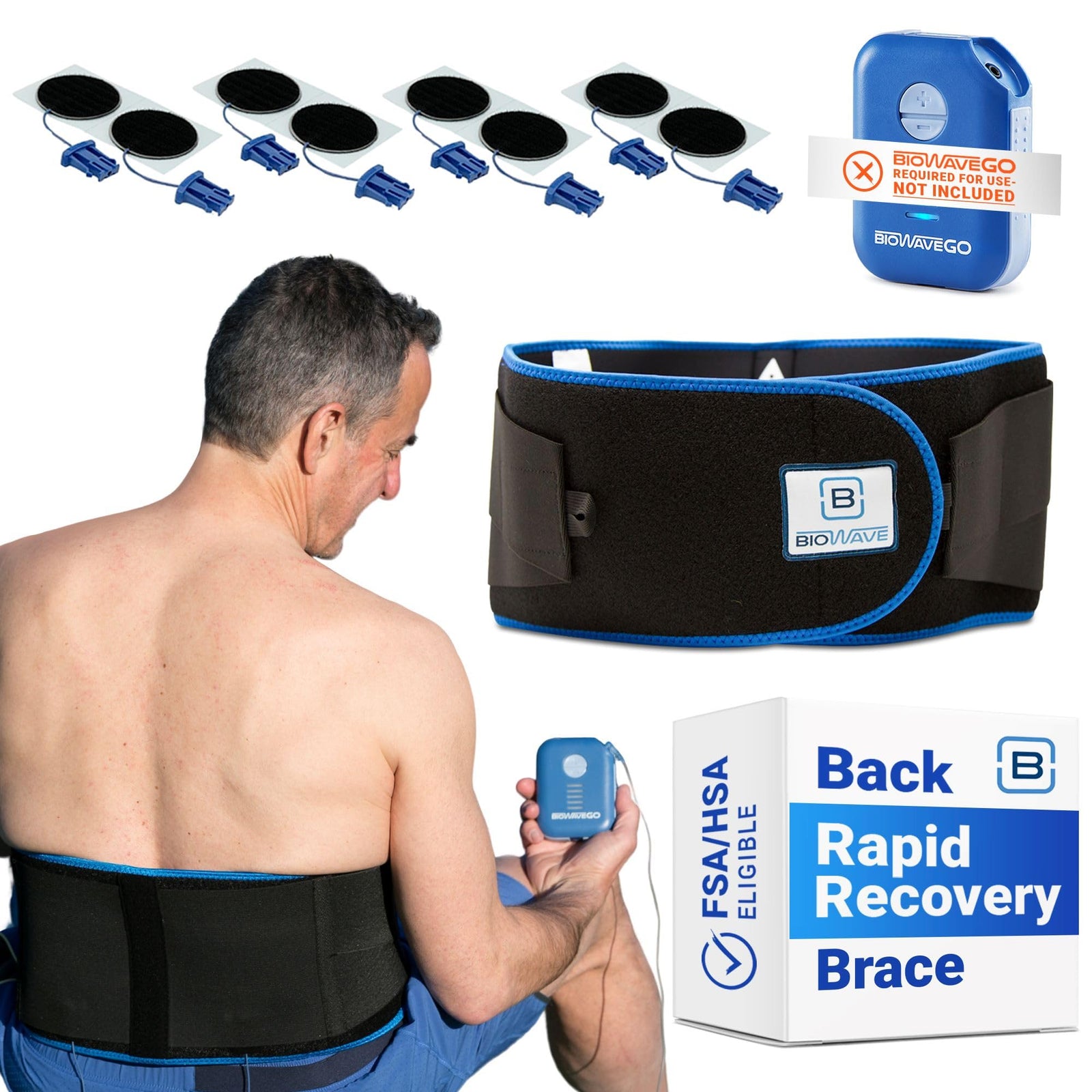 BioWave BioWrap Wearable Compression Electrode Garment