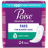 Kimberly-Clark Poise Original Incontinence Pads, Light Absorbency, 10.87 in