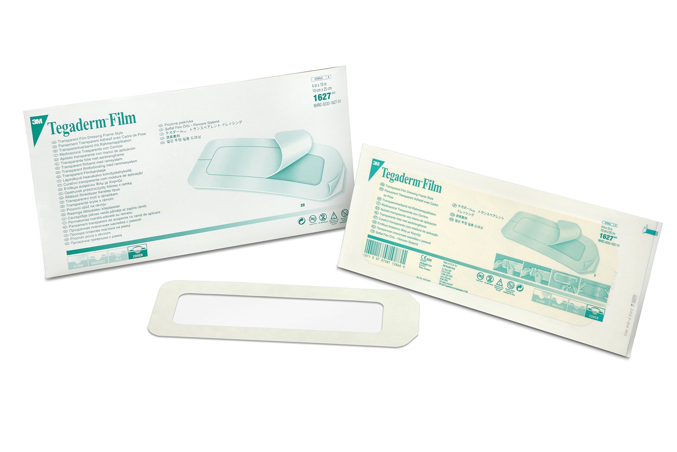 3M Tegaderm Transparent Adhesive Film Dressing Frame Style