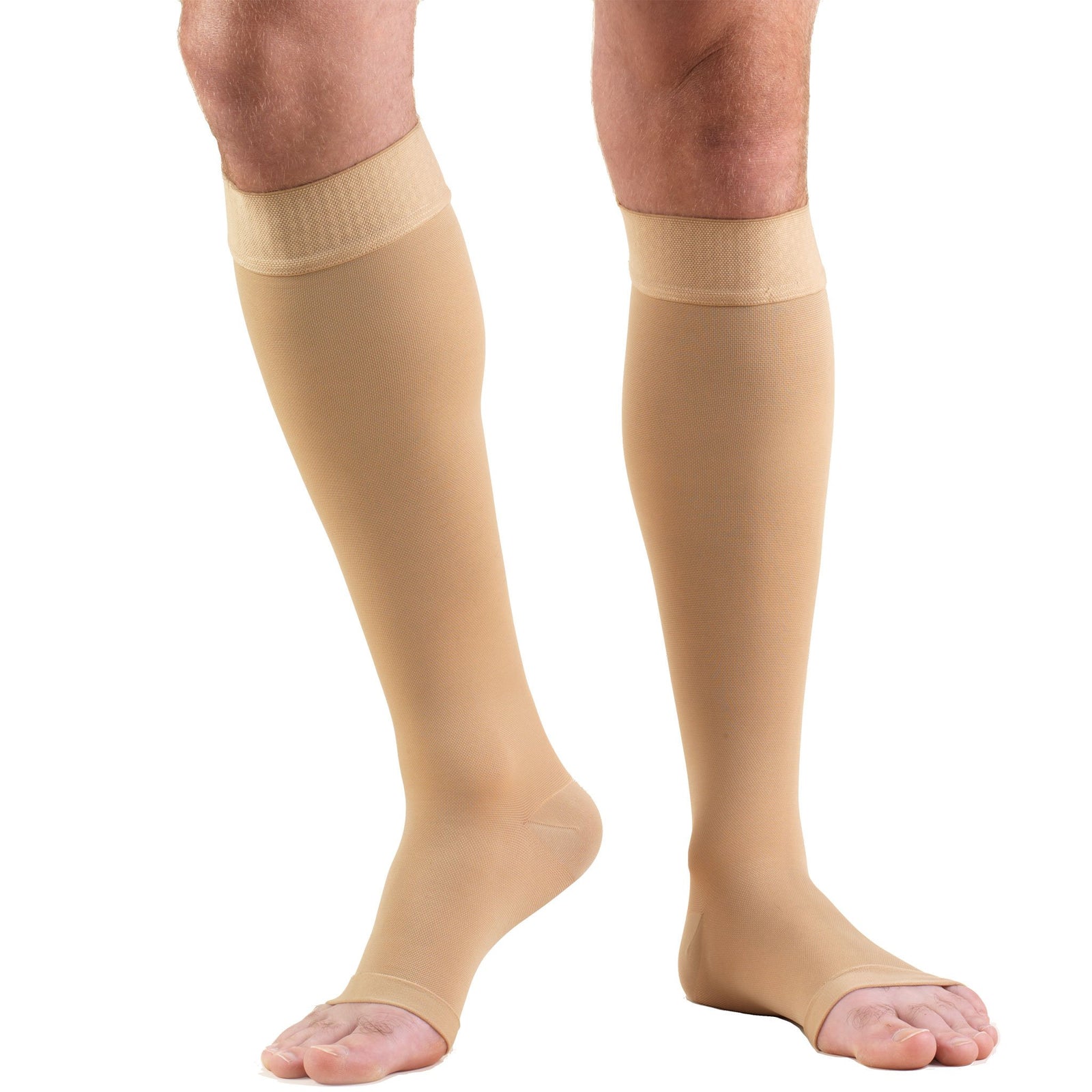 BSN Jobst Relief Knee-High Extra Firm Compression Stockings, Latex-Free