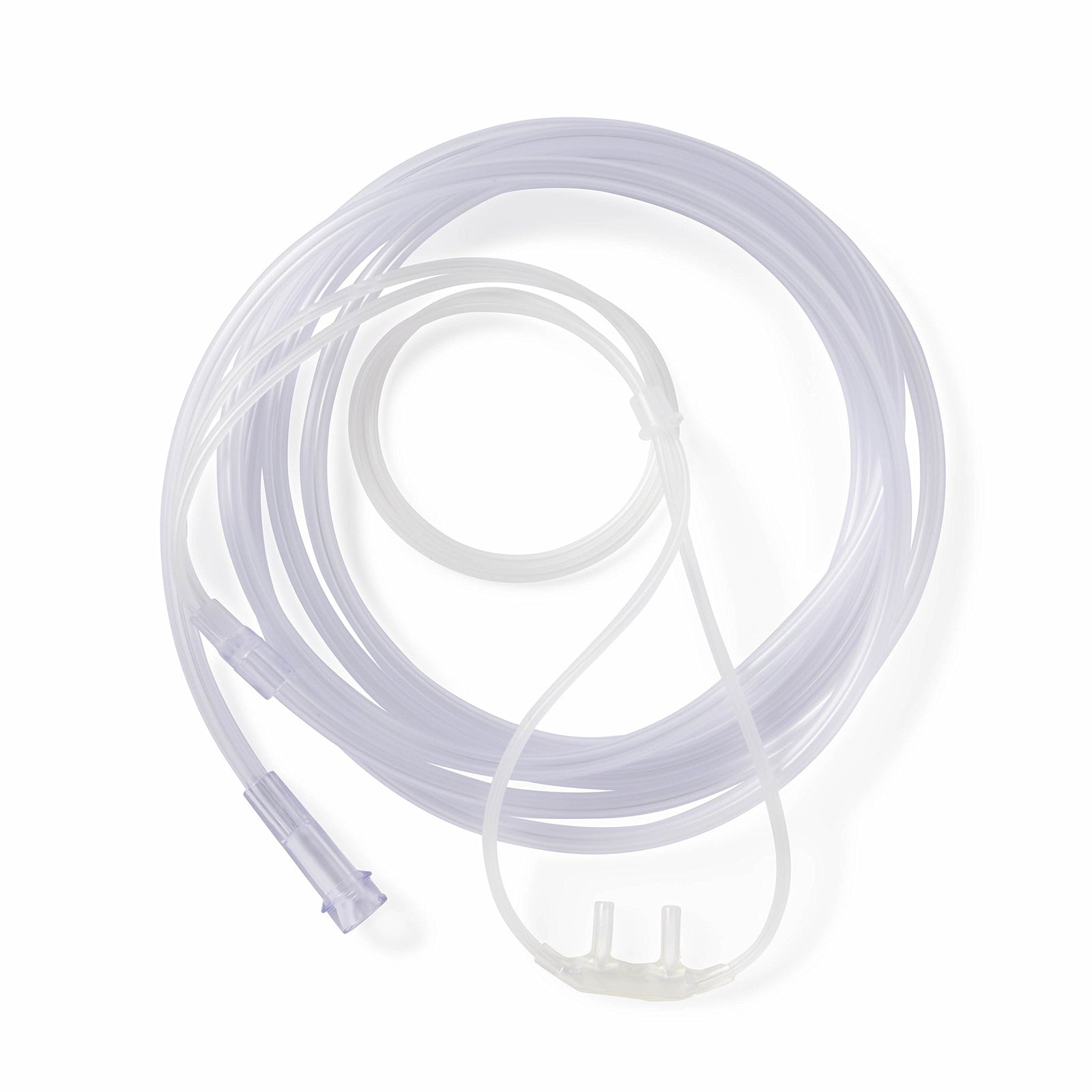 Medline Soft Touch Nasal Cannula with Curved Tip - 4 Feet