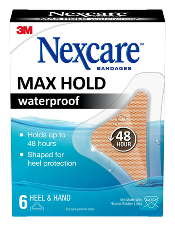 Nexcare Max Hold Waterproof Bandages