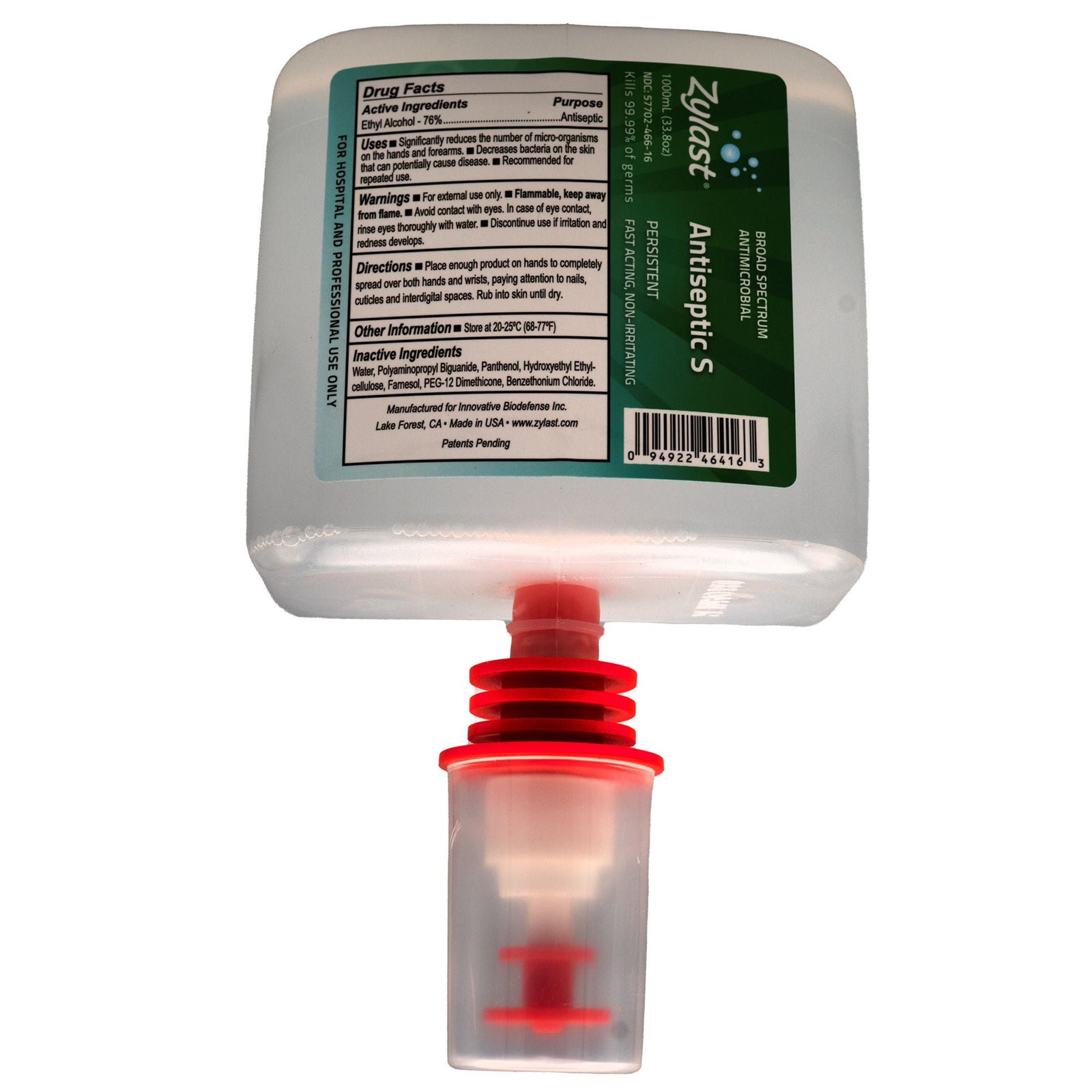 Zylast Surgical Hand Scrub Antiseptic, 1000 mL