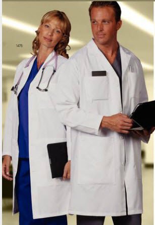 Fashion Seal Uniforms Unisex Lab Coat