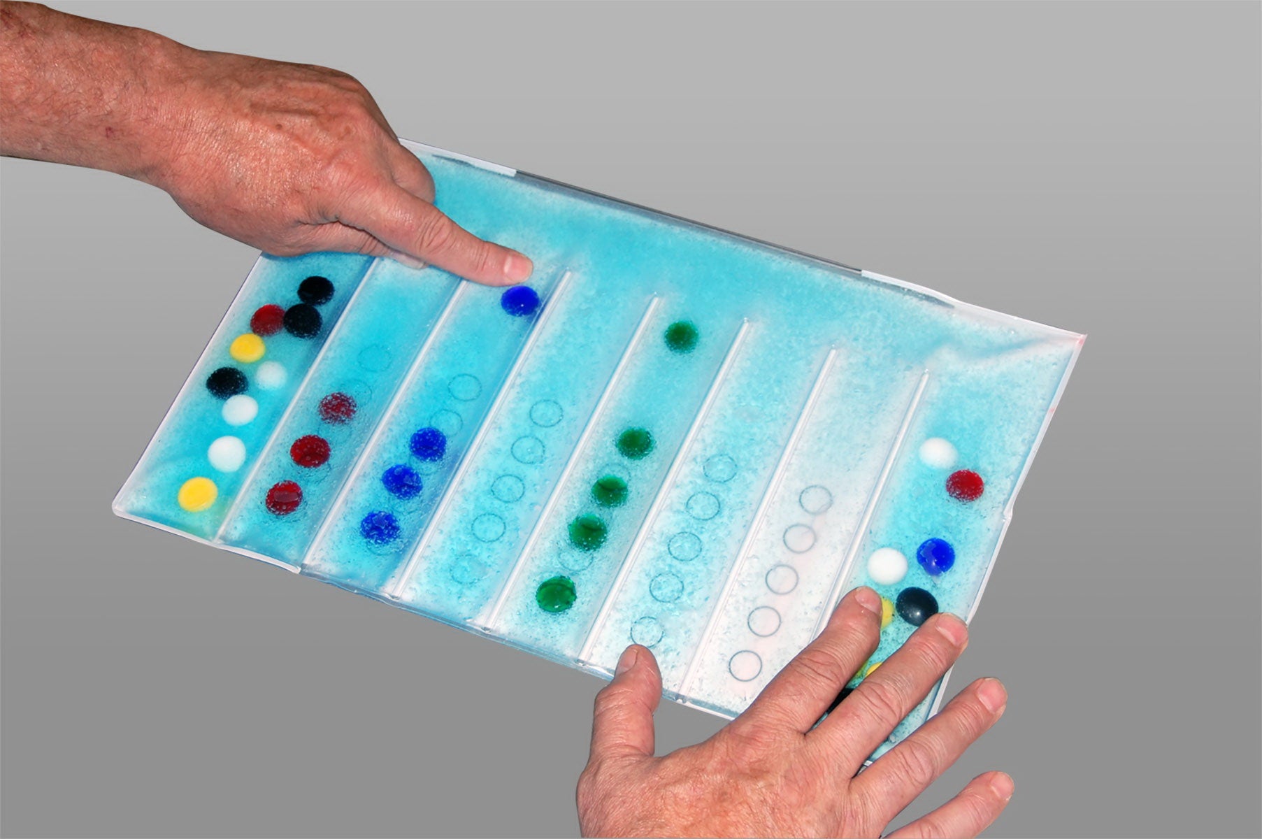 Sensory Stimulation Pad with Numbers/Color Gel 8.5x14