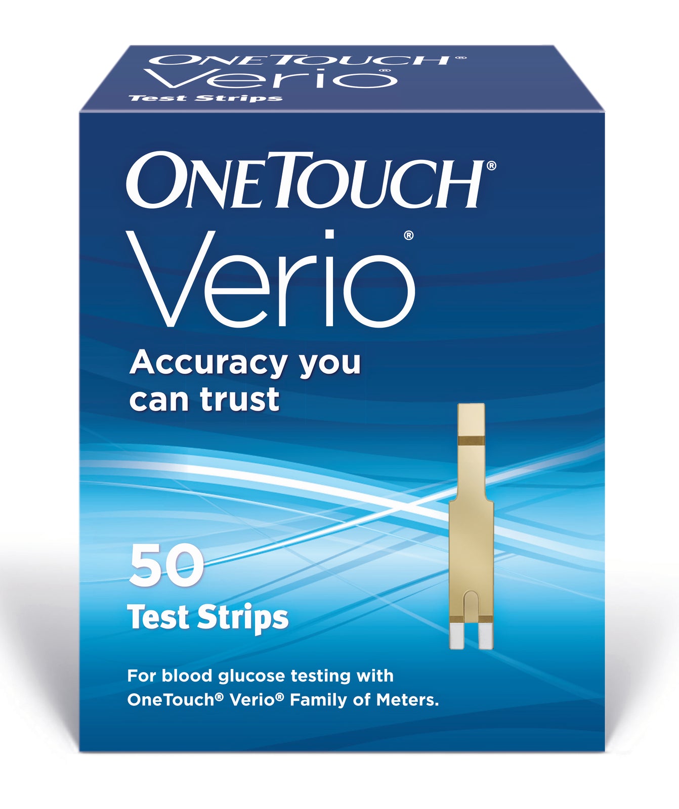 OneTouch Verio Blood Glucose Test Strips 50 Strips