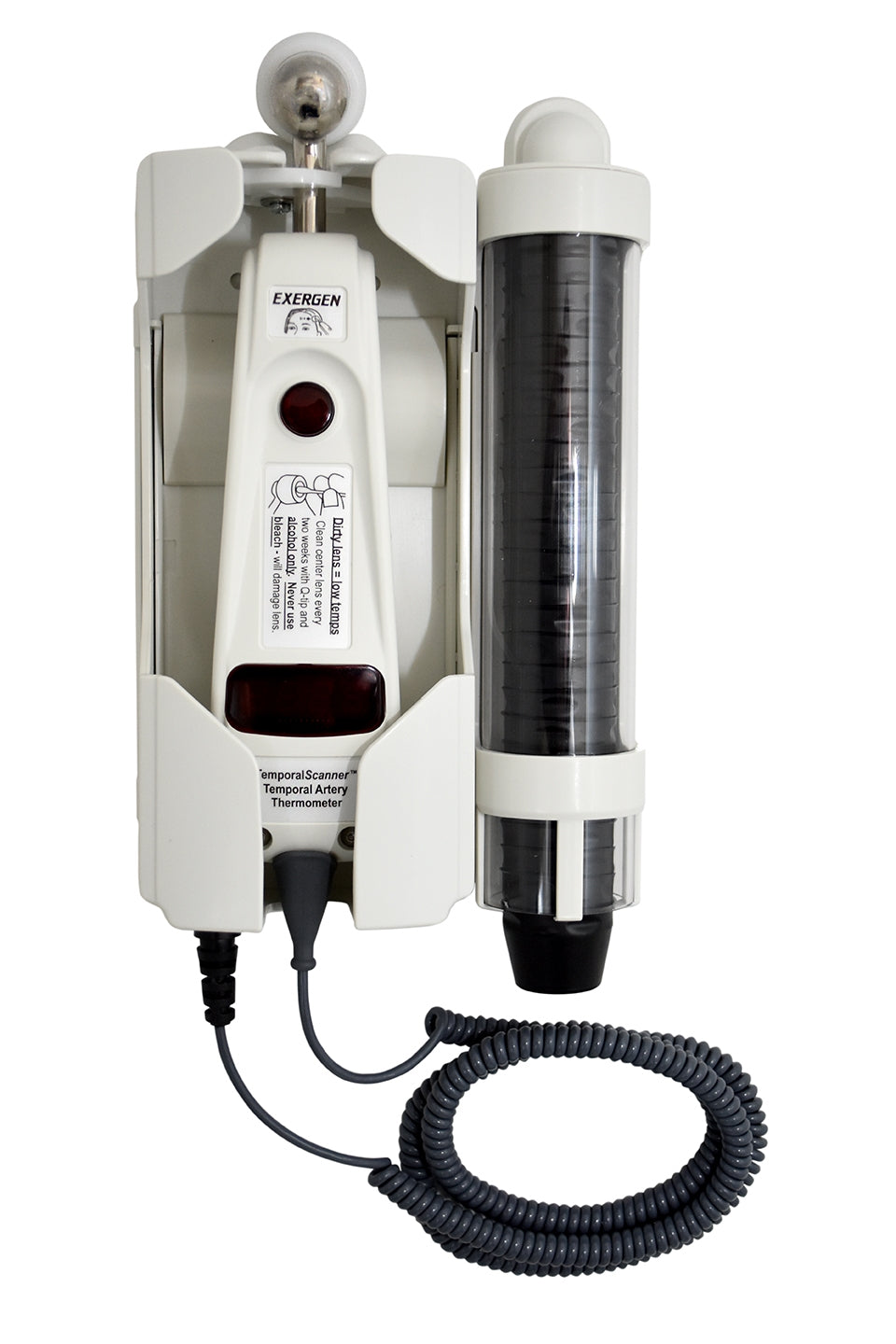 Exergen Temporal Contact Thermometer with Wall Mount