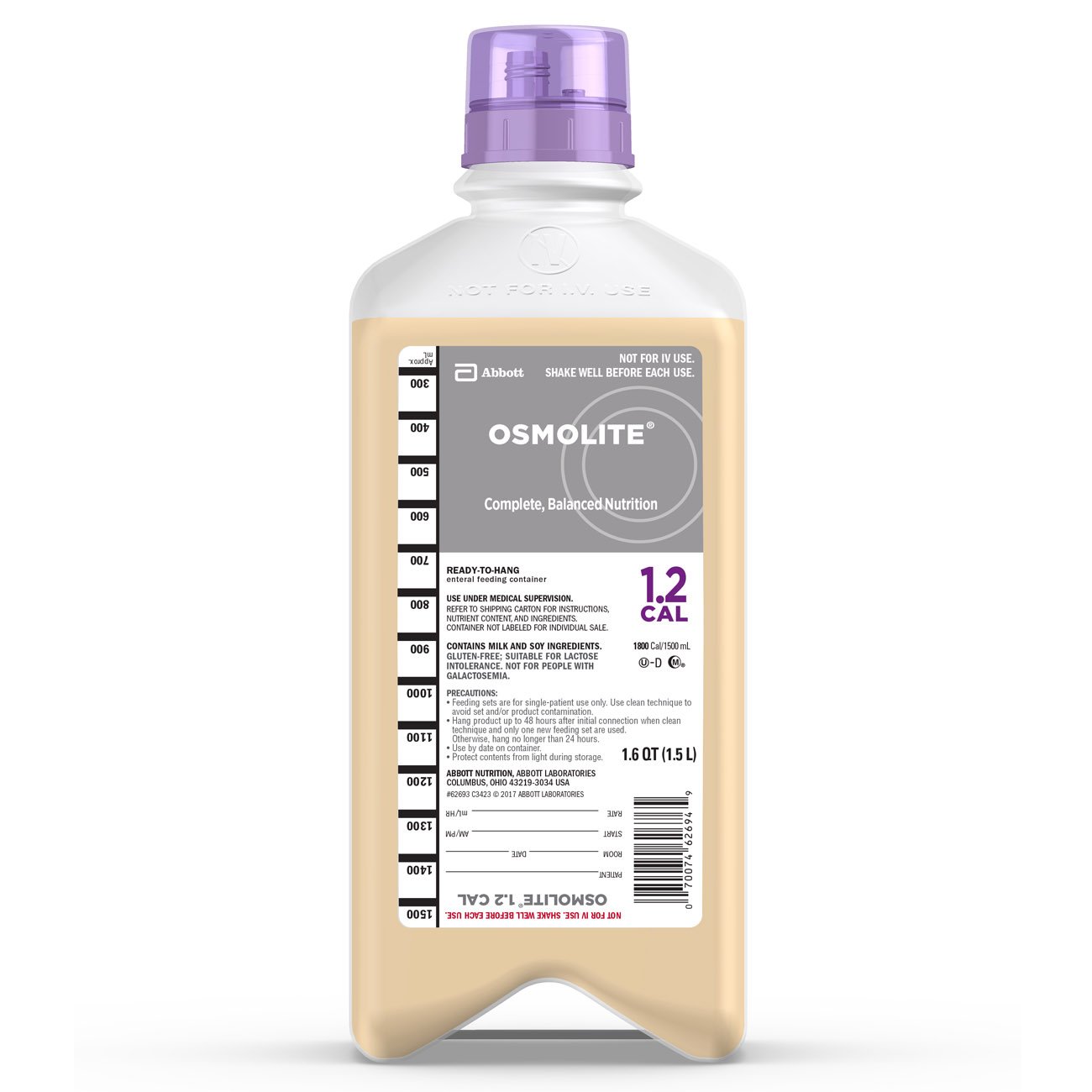 Abbott Nutrition Osmolite Tube Feeding Formula