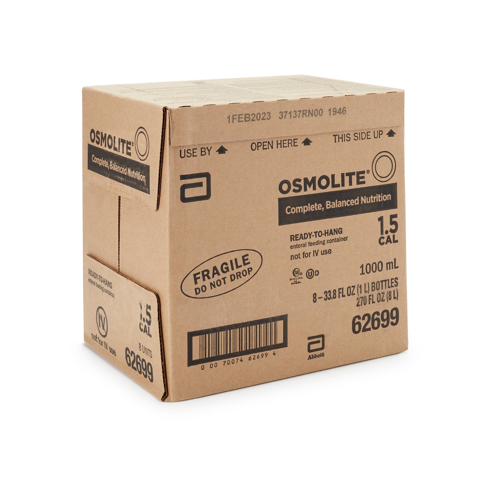 Osmolite 1.5 Cal Unflavored Tube Feeding Formula