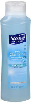 Suave Naturals Daily Clarifying Shampoo, 12 oz