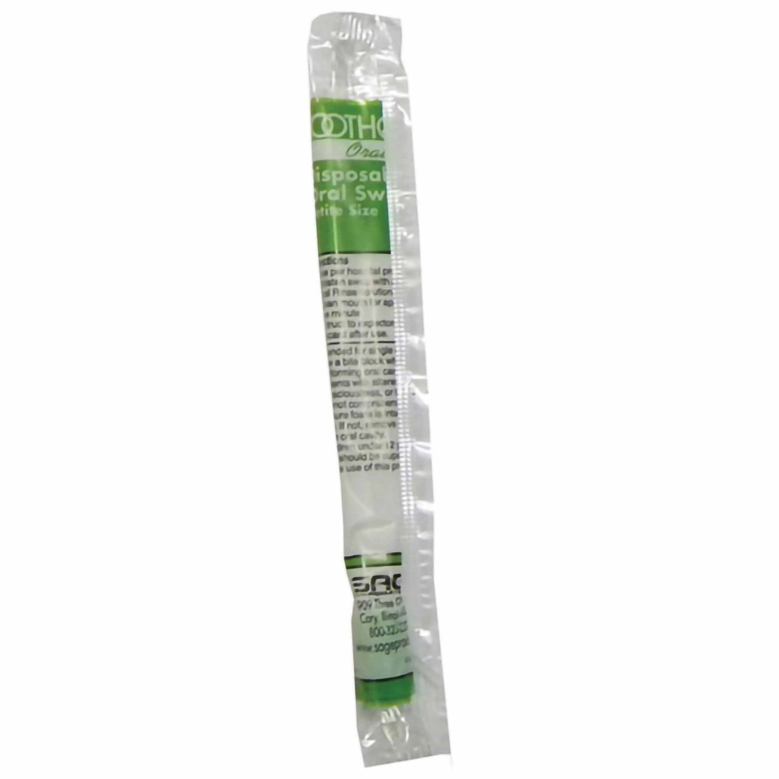 Toothette® Plus Petite Oral Swab with Untreated Foam Tip