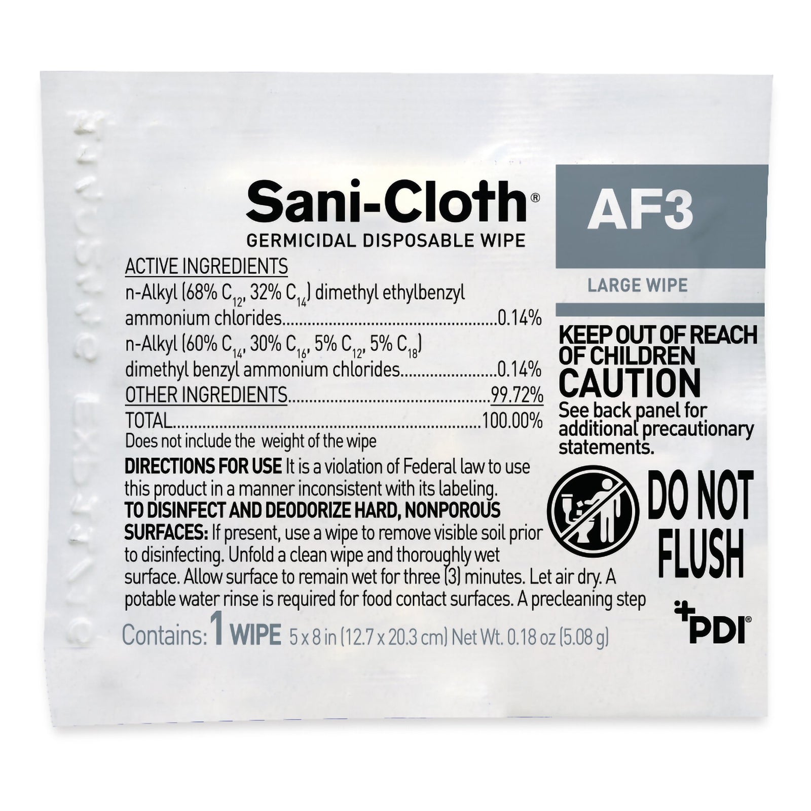 Sani-Cloth AF3 Premoistened Germicidal Wipes