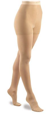 JOBST Activa Compression Pantyhose, Medium, Beige, 20-30 mmHg, Closed Toe