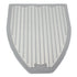 Impact Z-Mat™ Urinal Floor Mat 17-1/2 X 20-3/8 Inch Gray