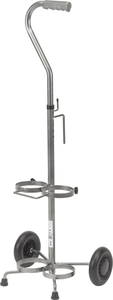 Drive Dual Oxygen Cylinder Cart Size D/E