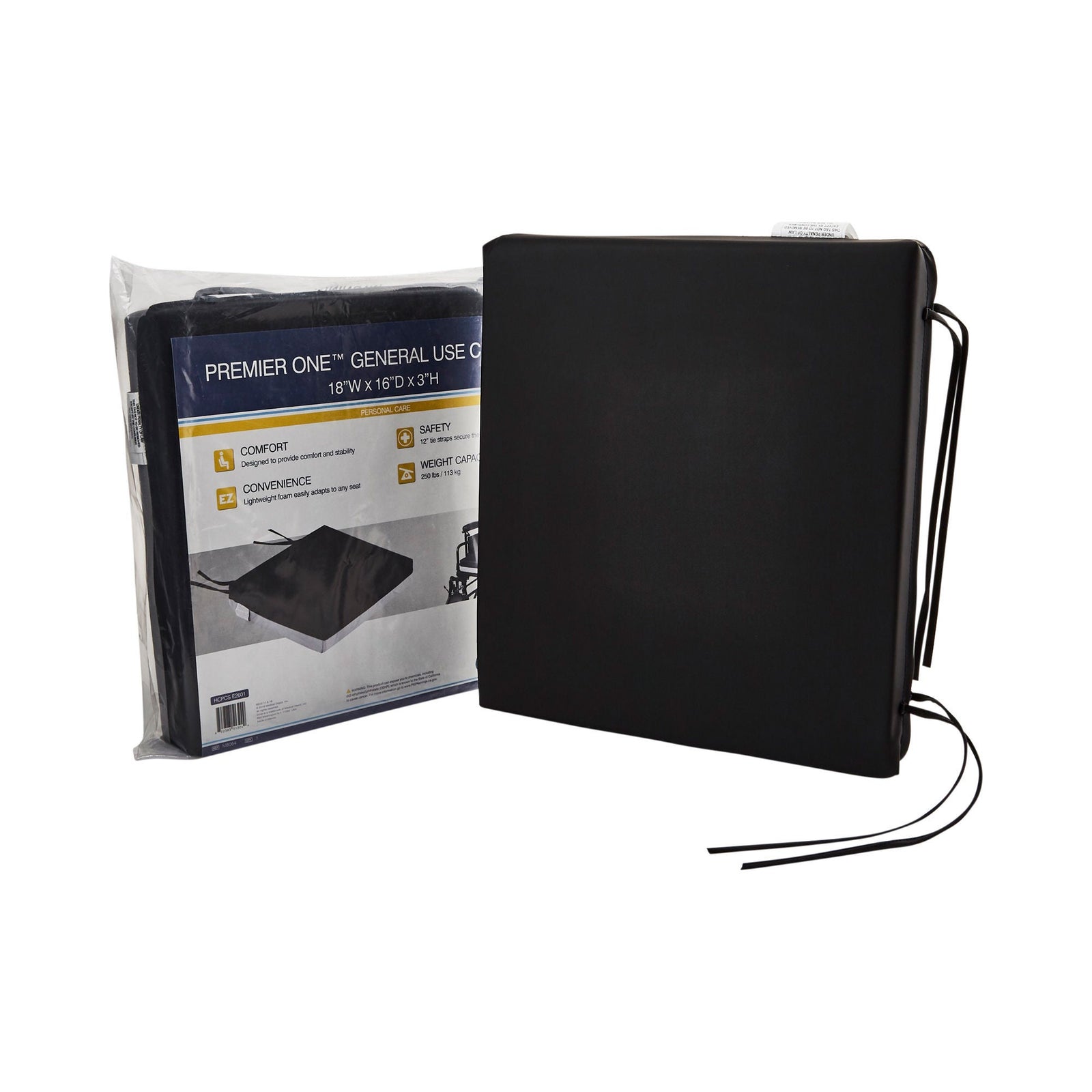 Drive DeVilbiss Premier One Wheelchair Cushion 18 x 16 x 3 in