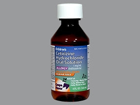 Cetirizine HCl Allergy Relief Oral Solution 4 oz.