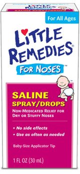 Little Remedies for Noses Saline Nasal Spray 0.65% Strength 1 oz