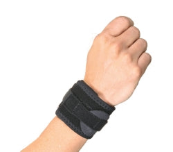 Black Neoprene Ulnar Compression Wrist Support - One Size Fits Most