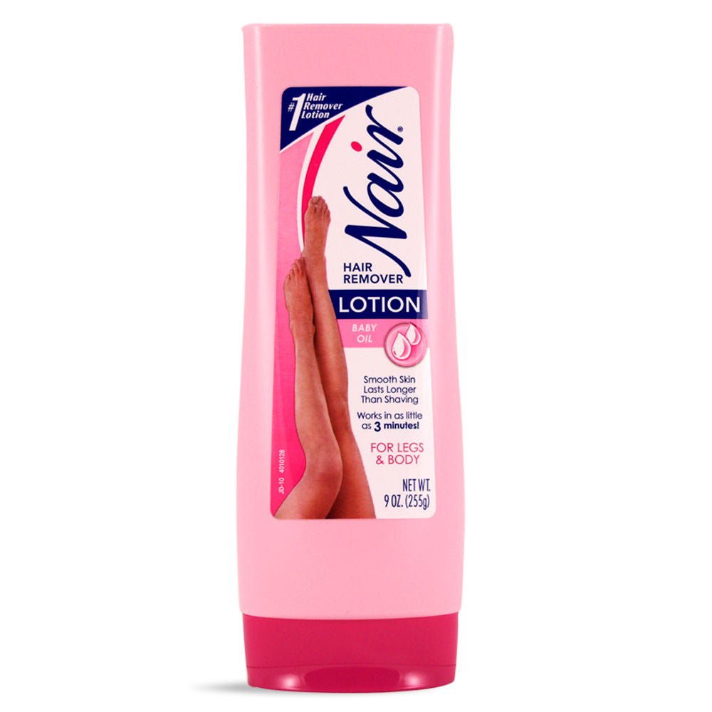 Nair Hair Removal Lotion with Baby Oil, 9 oz