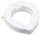 Carex Safe Lock Bariatric Raised Toilet Seat 4-1/4 Inch Height