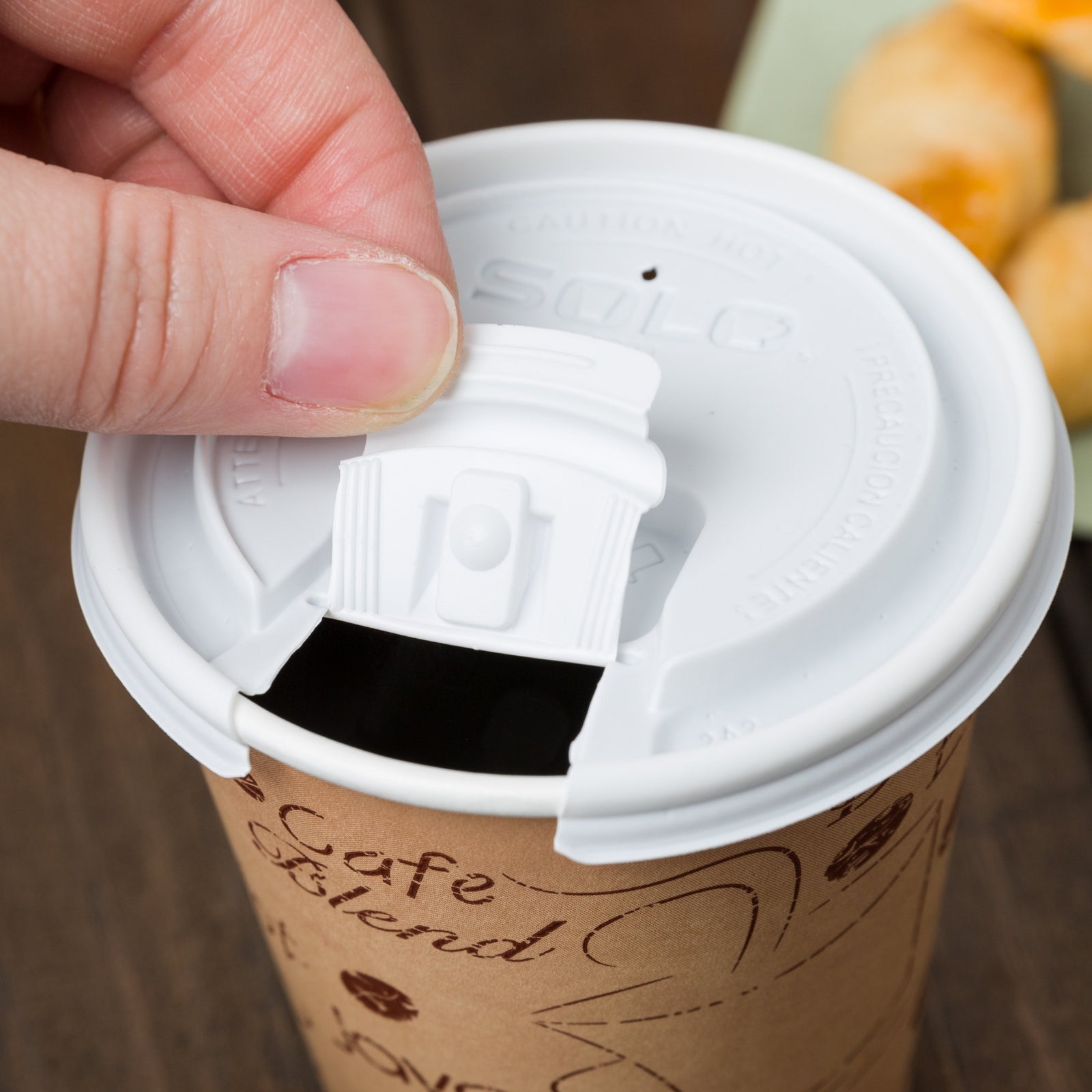 Solo® Drinking Cup Lids for 8 oz. Cups
