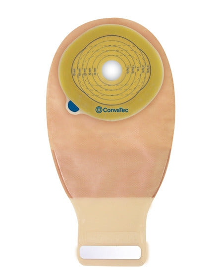 Esteem®+ One-Piece Ostomy Pouch 12 Inch Pre-Cut 1-3/8 Inch Stoma Drainable