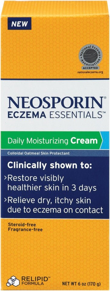 Neosporin Eczema Essentials Daily Moisturizing Cream, 6 oz