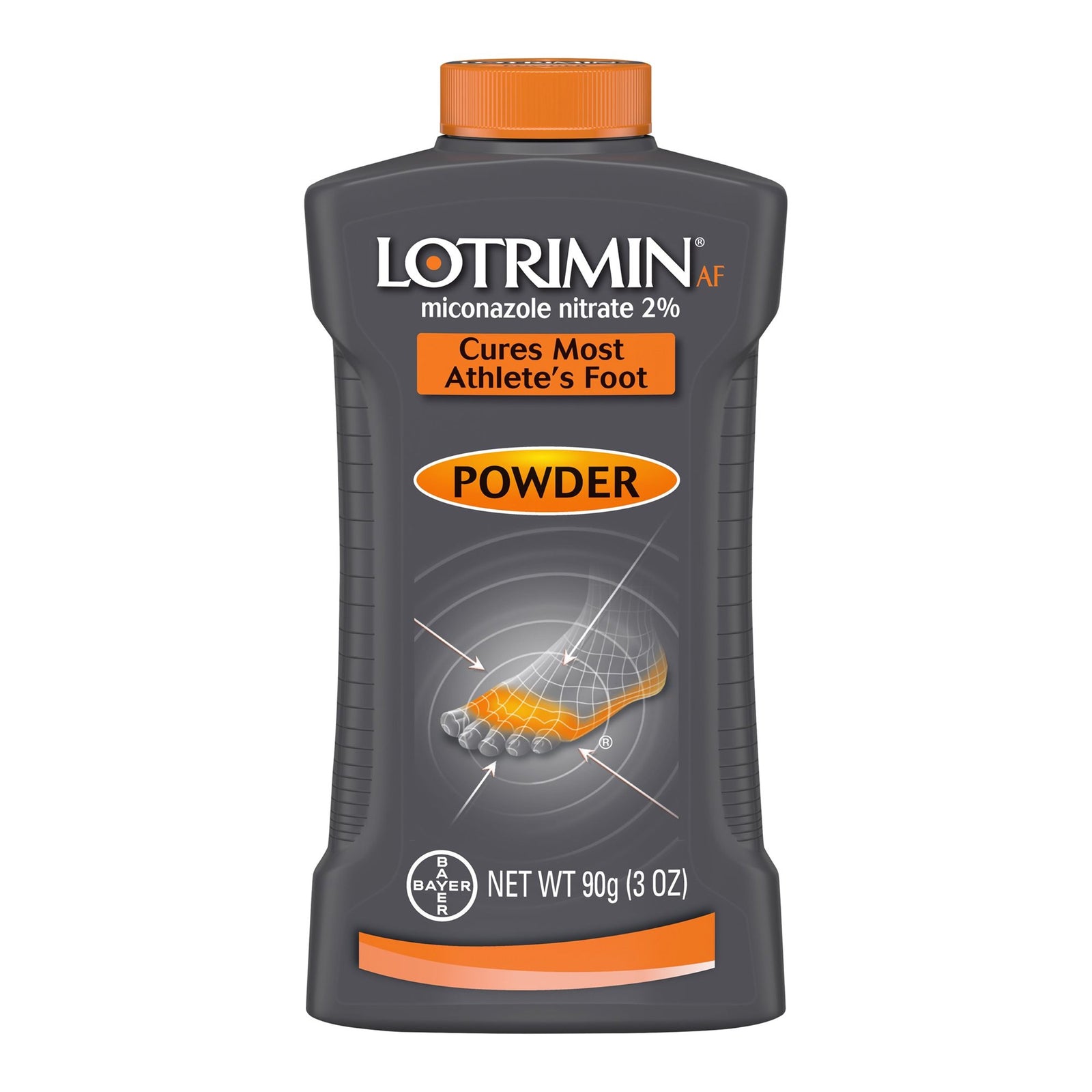 Lotrimin AF Antifungal Powder 2% Strength 3 oz. Shaker Bottle