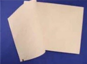 SunMed Vital Signs EKG Z-Fold Recording Chart Paper, Red Grid