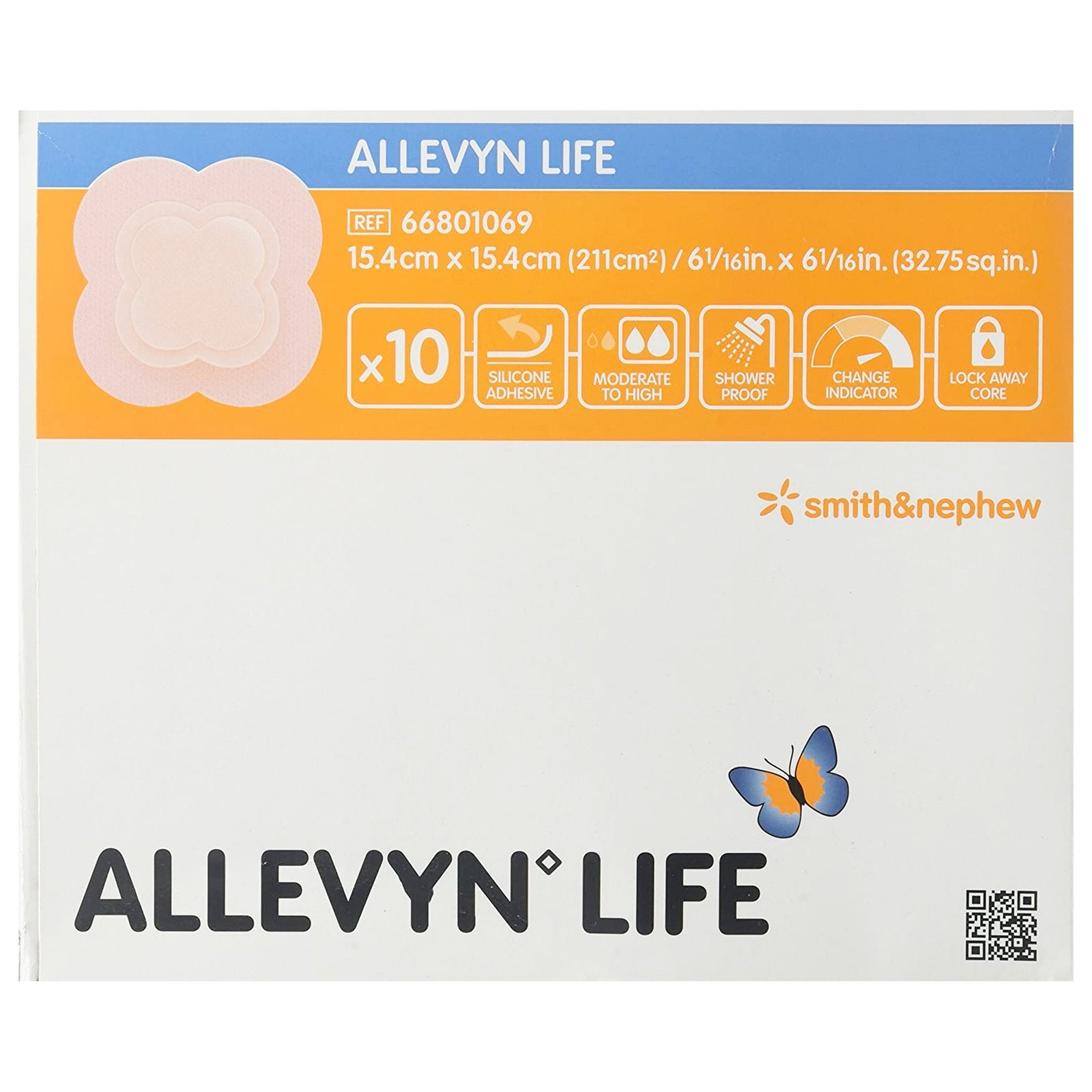 Allevyn Life Foam Dressing with Border