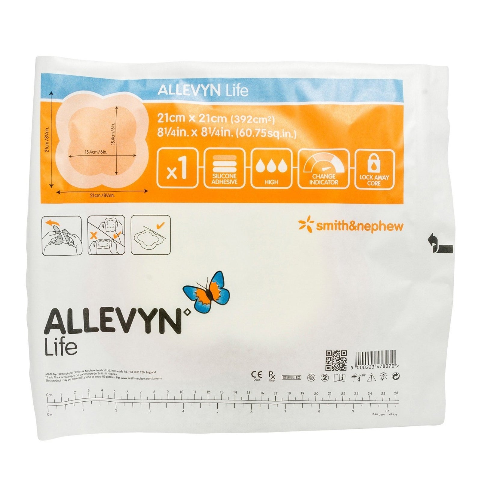 Allevyn Life Foam Dressing with Border
