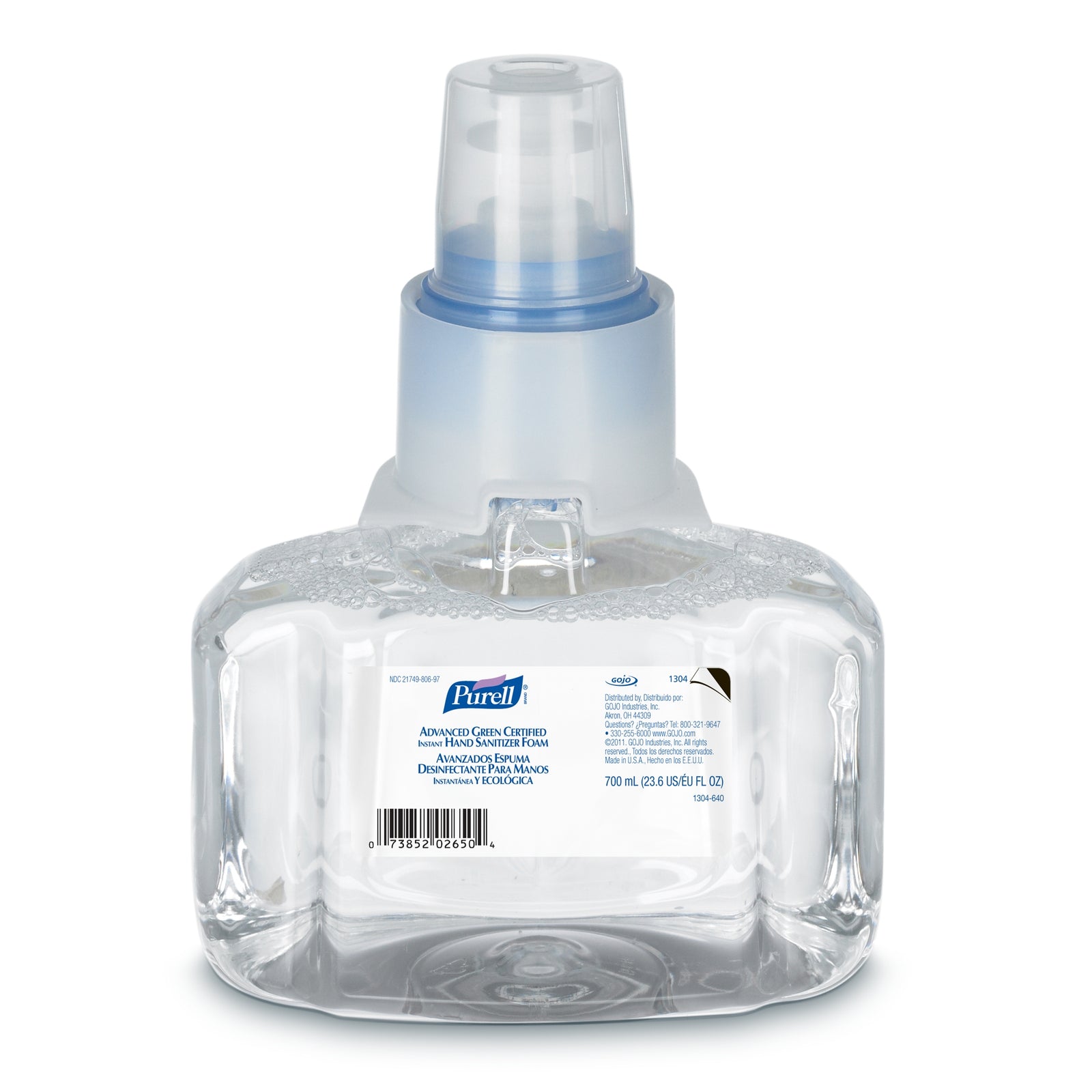 Purell� Advanced Ethyl Alcohol Foaming Hand Sanitizer Dispenser Refill