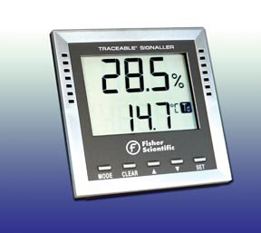 Fisher Scientific Traceable Digital Thermometer/Hygrometer with Alarm