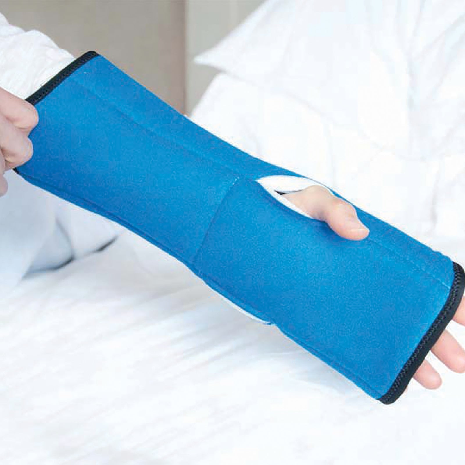 IMAK RSI Universal Pil-O-Splint Night Wrist Brace - Black/Blue