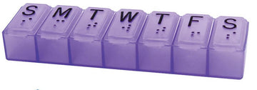 Medium 7-Day Pill Organizer with 1 Dose per Day (Case of 144)